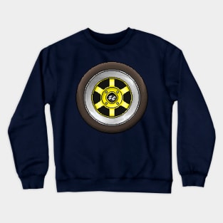 Pixelart Wheel Crewneck Sweatshirt